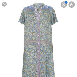 spell jasmine flutter sleeve maxi